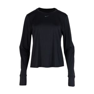 Nike Women's One Classic Dri-fit Black Long Sleeve Top Size S